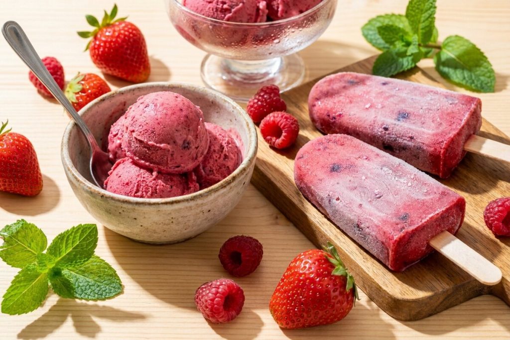 Glaces keto maison : se rafraîchir sans pic de glycémie