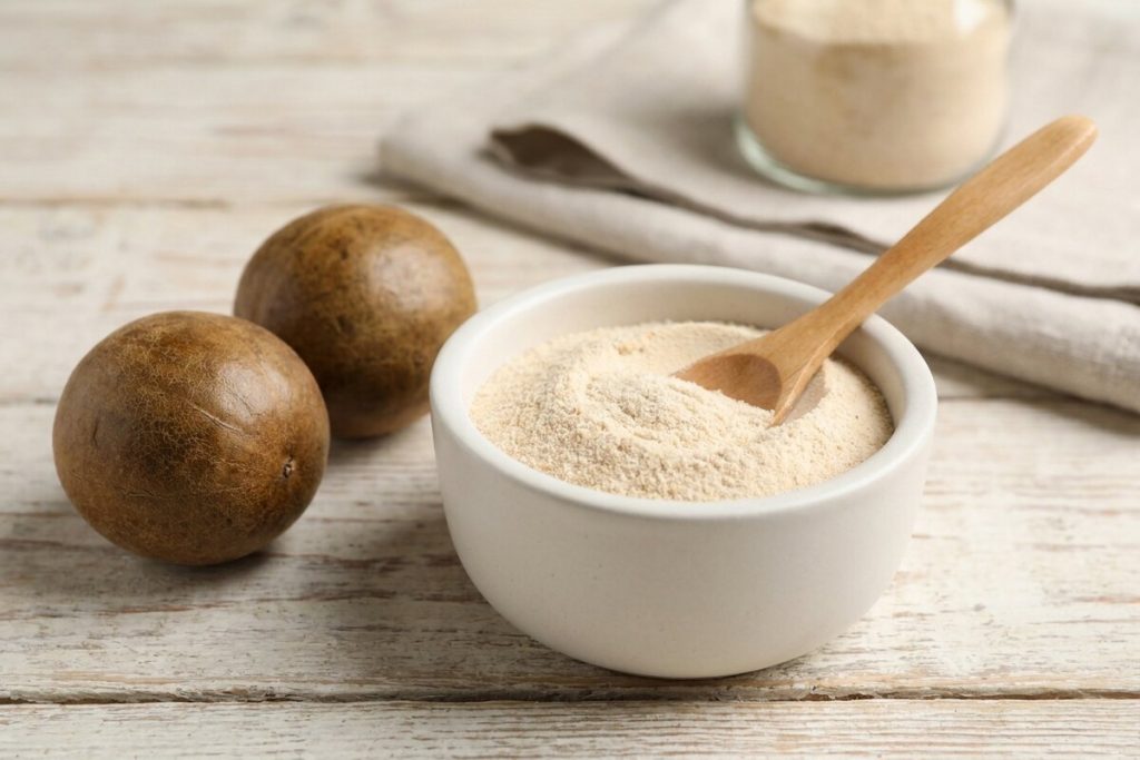 Monk fruit (fruit des moines) en keto : glycémie et intestin